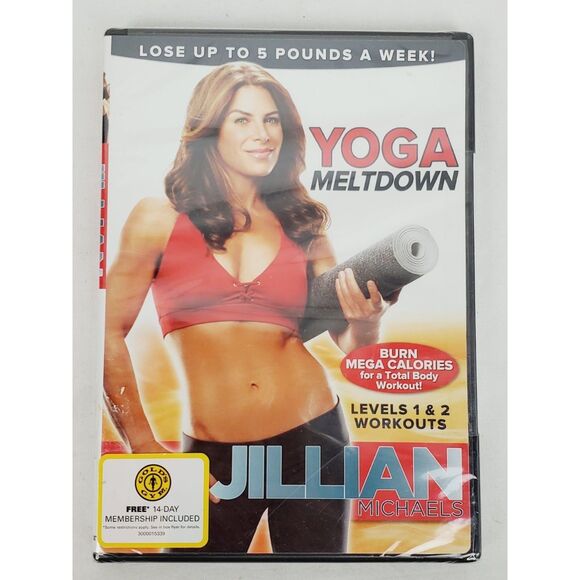 Jillian Michaels Yoga Meltdown Fitness DVD - Picture 1 of 2